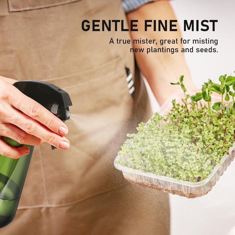 Bealee Spray Bottle for Plants 2 Pack, 16oz - Ultra Fine Mist, Plant Mister Empty Spray Bottles Indoor, Leak Proof Misting Water Sprayer Bottle for Gardening, Plant Care, Hair Care, Cleaning Solutions - Image 5